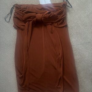 Forever 21 sleeveless top with tie ribbon